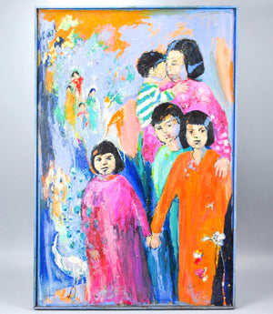 Vivian Sadin - Family - Oil Painting