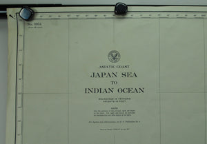 1944 Asiatic Coast Japan Sea to Indian Ocean