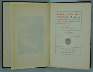 Memoirs of the Court of England by John Heneage Jesse 1901