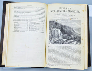 Harper's New Monthly Magazine Vol XXXVII Jun-Nov 1868