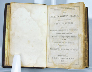 The book of Common Prayer and Administration of the Sacraments 1856