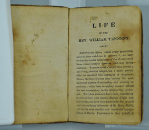 Memoirs of the Life of the Rev. William Tennent Trance Account 1815