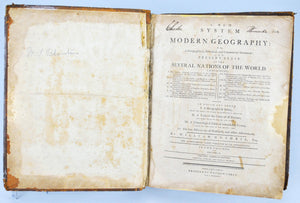 A New System of Modern Geography by William Guthrie 1794