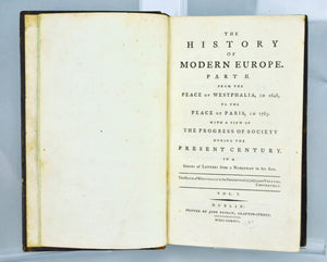 The History of Modern Europe Part II 1784