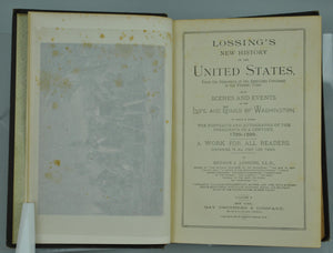 Lossing's new history of the United States by Benson J Lossing 1889