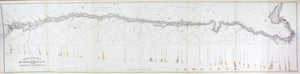 1852 Sections on the Des Moines River - David Dale Owen