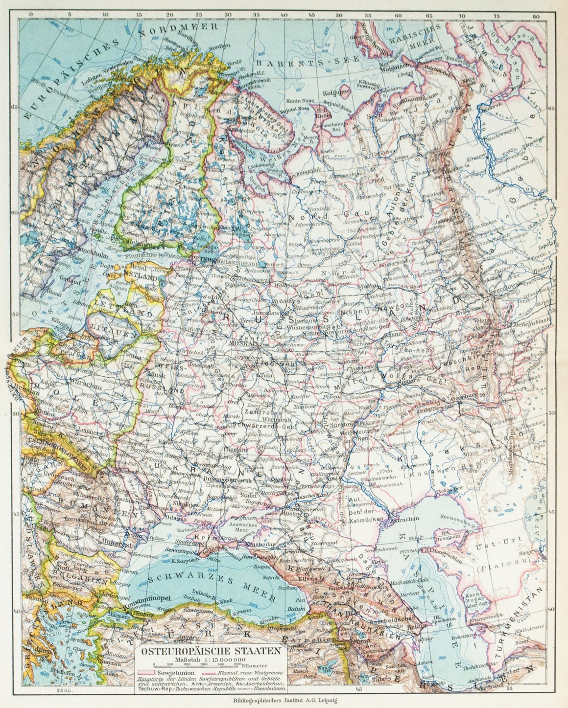 1929 Eastern European States - Meyer