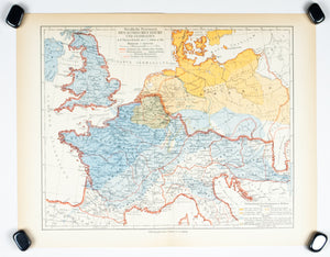 1929 Northern Provinces of the Roman Empire and Germania - Meyer