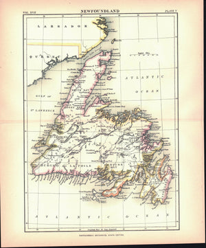 1884 Newfoundland Canada - Britannica