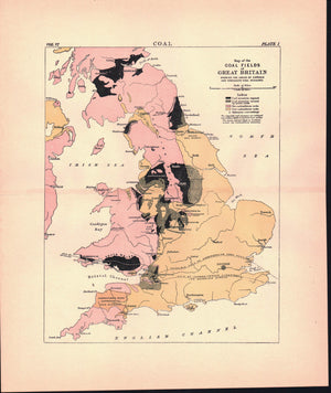 1877 Coalfields of Great Britain - Britannica