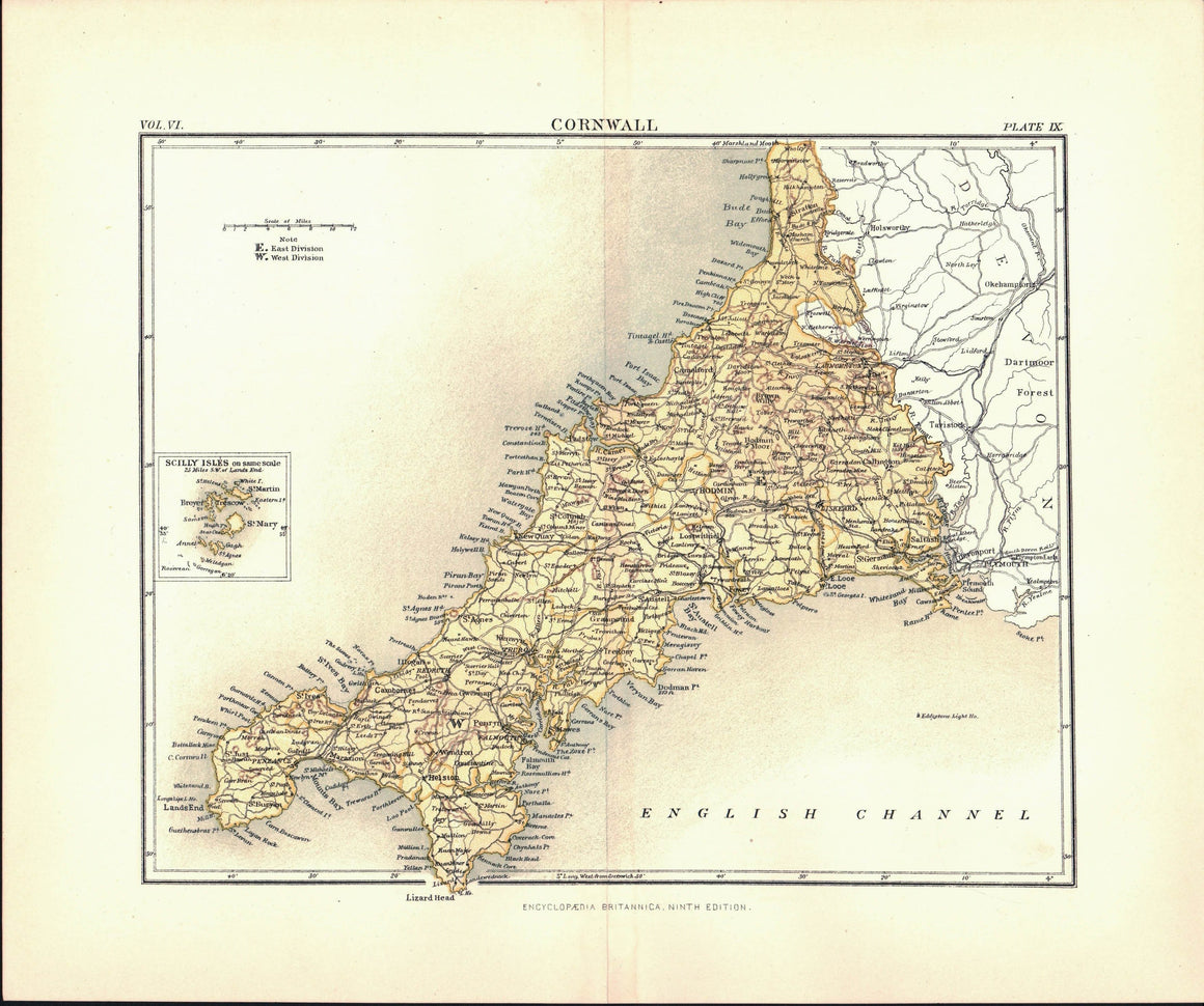 1877 Cornwall England - Britannica