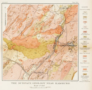 1902 The Surface Geology Near Hamburg