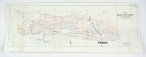 Wadesville Mine Shaft P & R C & I Co Schuylkill Pennsylvania Antique Map 1878