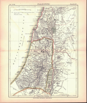 1885 Palestine - Britannica