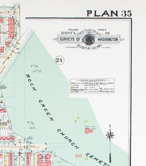 1960 Washington DC Plan 35 - Baist