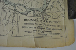 1918 Delaware River District from Trenton NJ to Wilmington Del