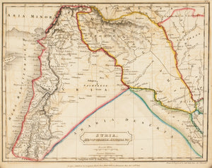 1822 Syria, Mesopotamia, Assyria, &c - Hall