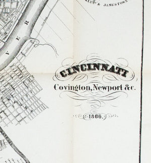 1867 Cincinnati, Covington, Newport &c - Edward Hall