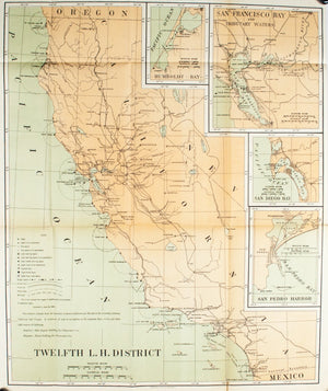 1900 Twelfth Lighthouse District - US Light-House Board