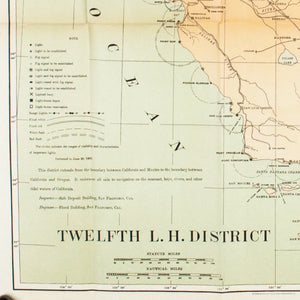 1900 Twelfth Lighthouse District - US Light-House Board