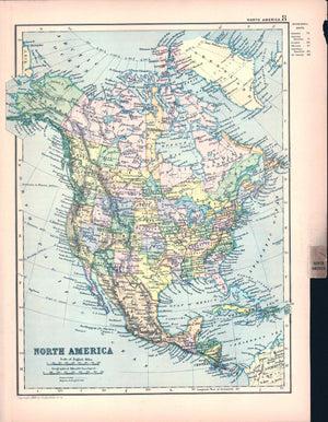 1891 North America