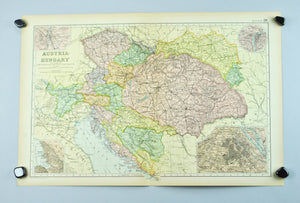 1891 Austria Hungary in Europe