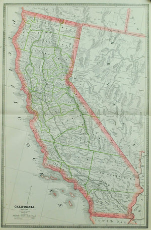 1884 California - Cram