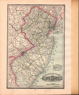 1884 Pennsylvania - Cram