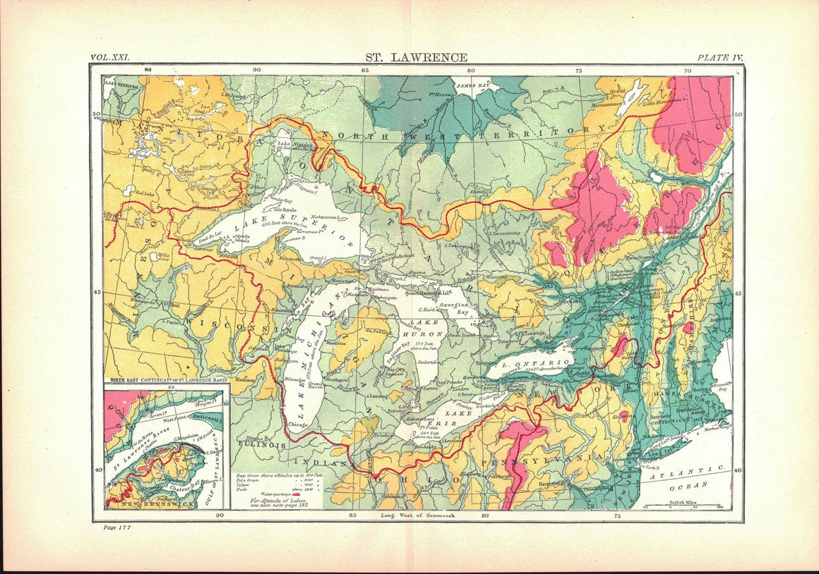 1896 St Lawrence (Great Lakes) - Britannica