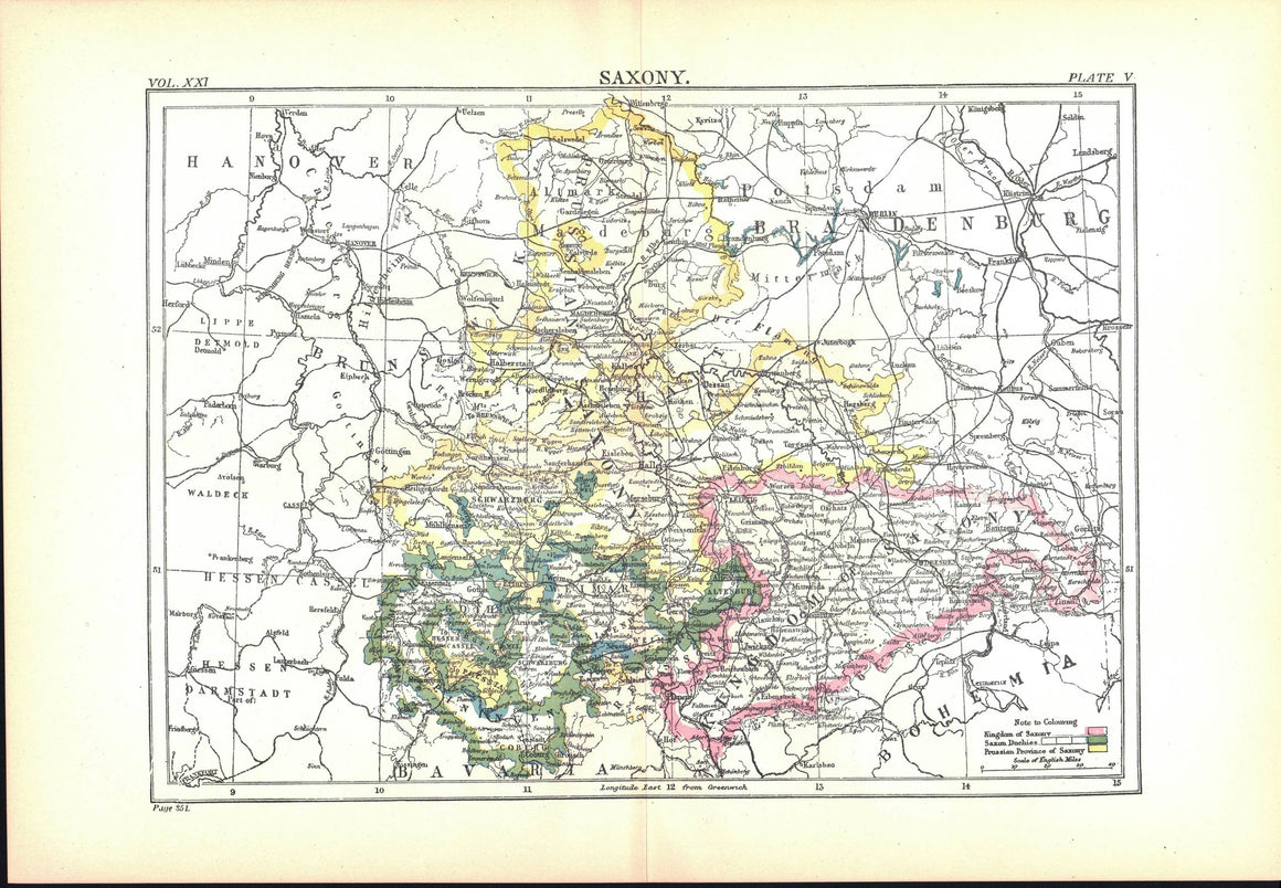 1896 Saxony Germany - Britannica