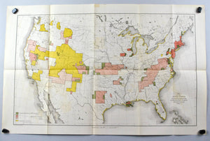 1891 United States USGS Topographic Survey - J W Powell