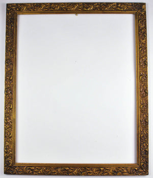 Antique c1900s Victorian Style Large Compo Gesso Frame 28x34