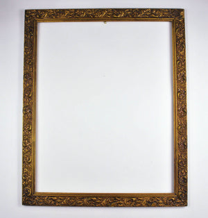 Antique c1900s Victorian Style Large Compo Gesso Frame 28x34