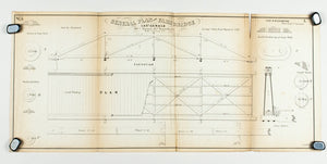 1860 Plan L - General Plan for Farm Bridge, Lateral Canals - Van R Richmond