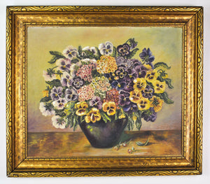 Altman - Floral Still Life - Oil on Board - 1930