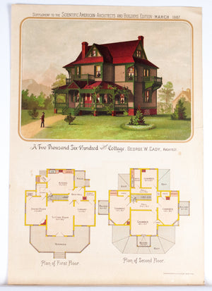 1887 Cottage by Architect George W. Cady - Scientific American