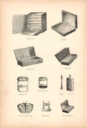 1891 Butterfly Storage Case - Morris 