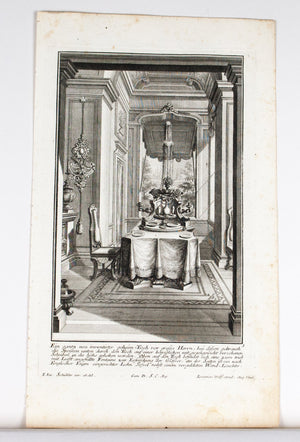 1735 Plate 3 - Secret Table - Schublers