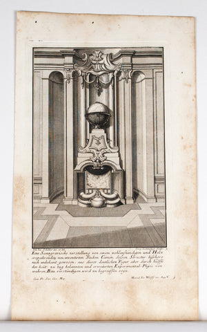 1735 Plate 5 - Globe Fireplace - Schublers