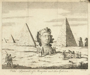 1774 The Pyramids of Memphis and the Sphinx - Hulett 