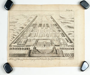 1774 Palace & Gardens of Herrenhausen near Hanover - J Lodge