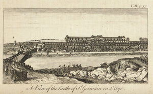 1774 A View of the Castle of St. Germain en Laye - Rigaud 