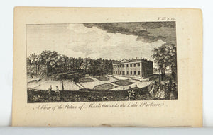 1774 Palace of Marlitonards the Little Parterre - Rigaud