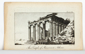 1774 The Temple of Minerva at Athens - J Lodge