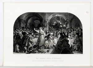 1879 The Banquet Scene in Macbeth - Maclise