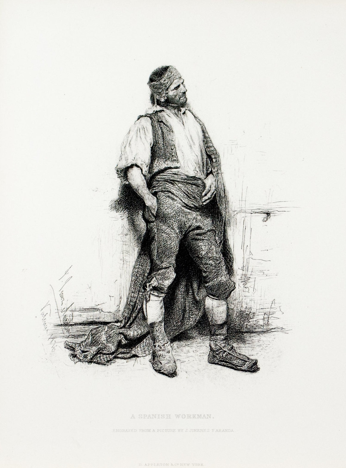 1879 A Spanish Workman - Aranda 
