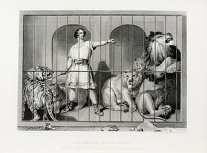 1879 Van Amburgh and the Lions - Landseer 