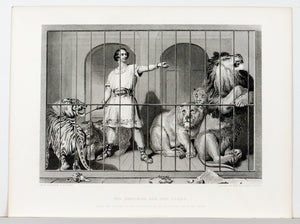 1879 Van Amburgh and the Lions - Landseer