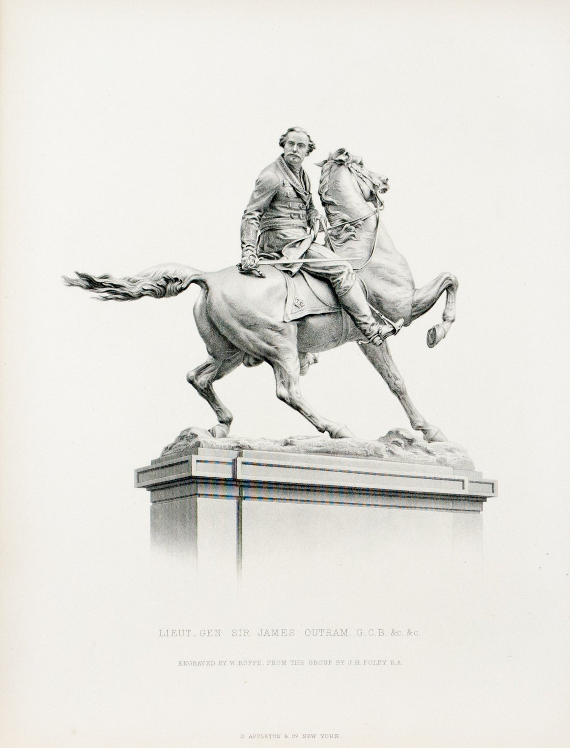1875 Lieut Gen Sir J Outram GCB - Foley 