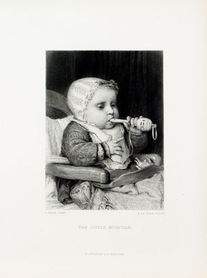 1875 The Little Musician - Anker 